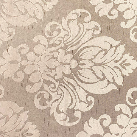 Pound A Metre 3 Metres Premium Silk Satin Jacquard 45 Wide - (Stone)