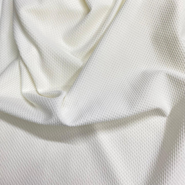 Pound A Metre 3 Metres 3 Metres Premium Small Popcorn Jersey- 55" Wide (Ivory White) (EOL)