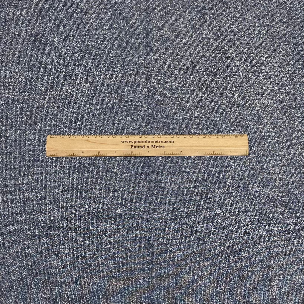 Pound A Metre 3 Metres 3 Metres, Premium Sparkle Glitter Stretch Moonlight 55’ Wide (Blue)