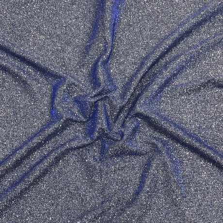 Pound A Metre 3 Metres 3 Metres, Premium Sparkle Glitter Stretch Moonlight 55’ Wide (Blue)
