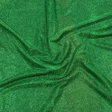 Pound A Metre 3 Metres, Premium Sparkle Glitter Stretch Moonlight 55’ Wide (Green)