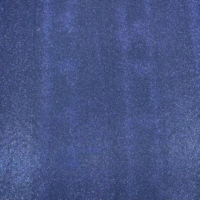 Pound A Metre 3 Metres, Premium Sparkle Glitter Stretch Moonlight 55’ Wide (Navy)