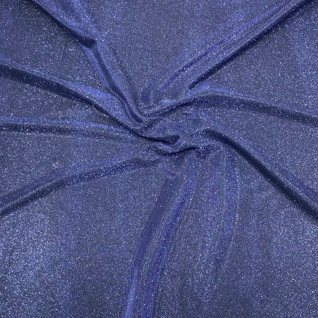 Pound A Metre 3 Metres, Premium Sparkle Glitter Stretch Moonlight 55’ Wide (Navy)