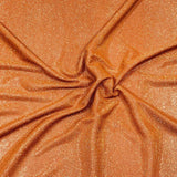 Pound A Metre 3 Metres, Premium Sparkle Glitter Stretch Moonlight 55’ Wide (Orange)