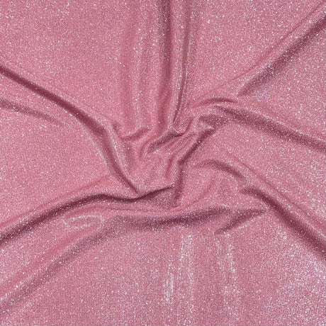 Pound A Metre 3 Metres 3 Metres, Premium Sparkle Glitter Stretch Moonlight 55’ Wide (Pink)