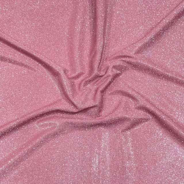 Pound A Metre 3 Metres 3 Metres, Premium Sparkle Glitter Stretch Moonlight 55’ Wide (Pink)