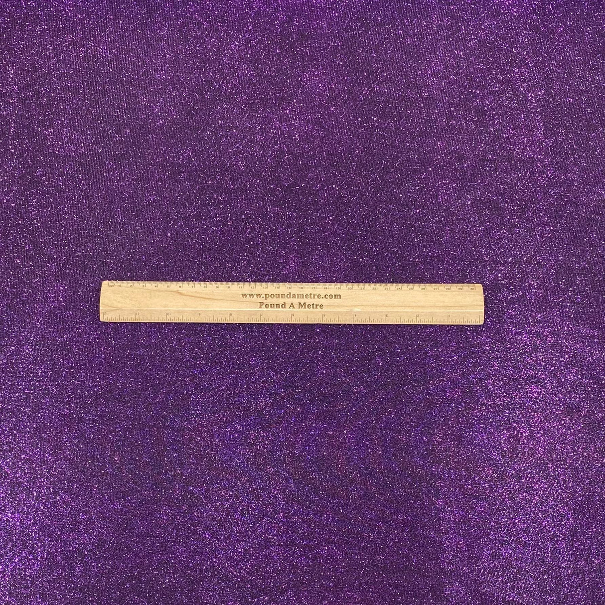 Pound A Metre 3 Metres, Premium Sparkle Glitter Stretch Moonlight 55’ Wide (Purple)