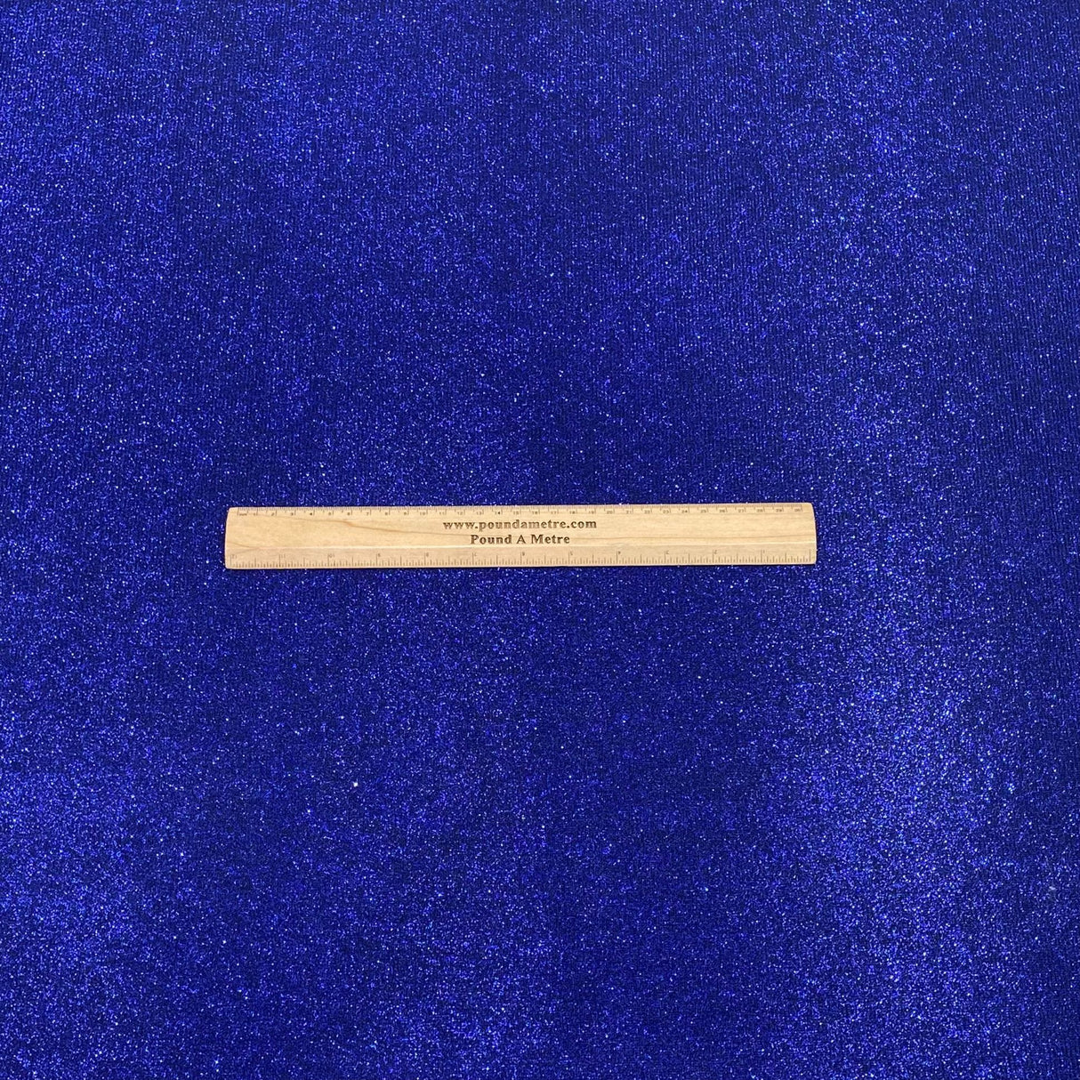 Pound A Metre 3 Metres 3 Metres, Premium Sparkle Glitter Stretch Moonlight 55’ Wide (Royal Blue)