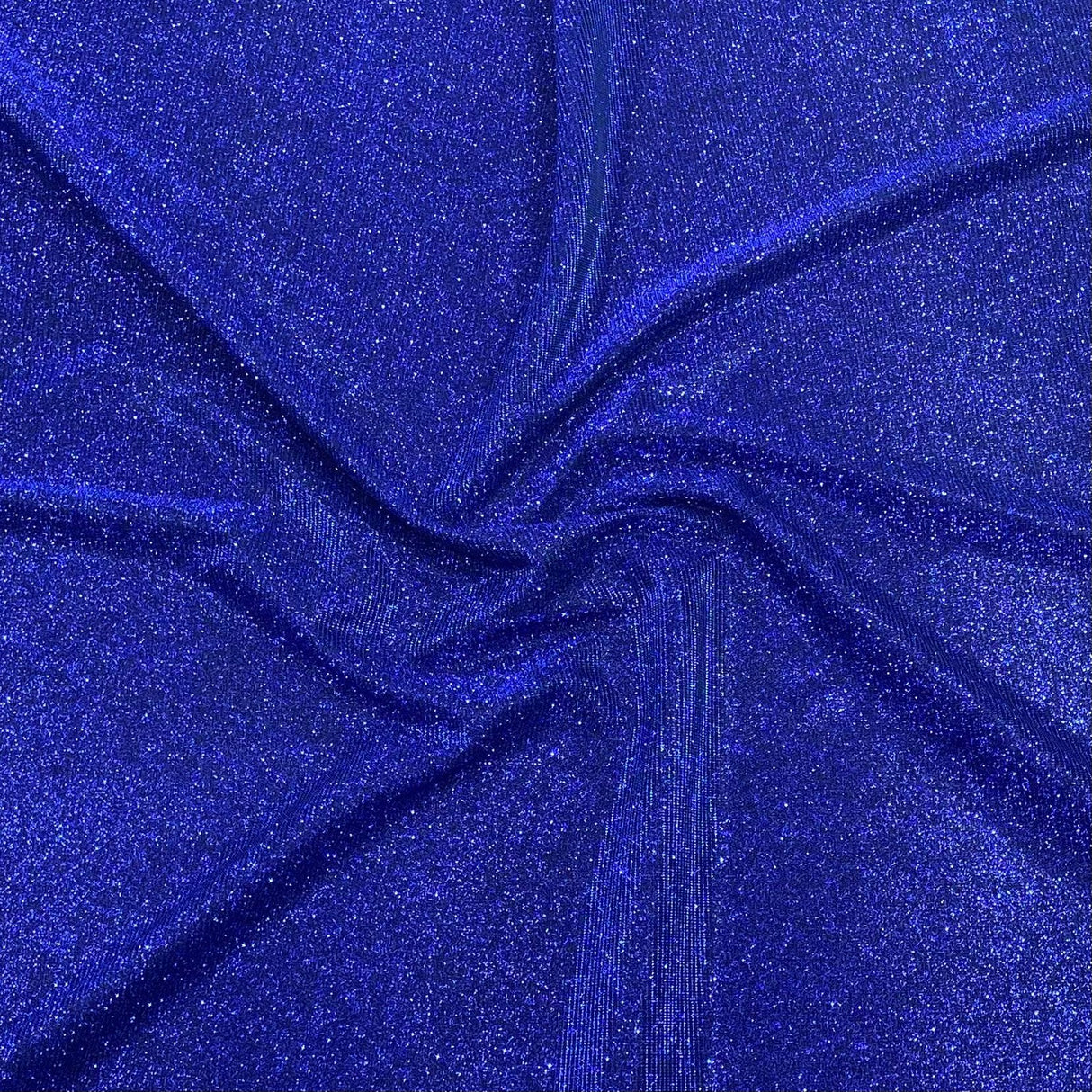 Pound A Metre 3 Metres 3 Metres, Premium Sparkle Glitter Stretch Moonlight 55’ Wide (Royal Blue)