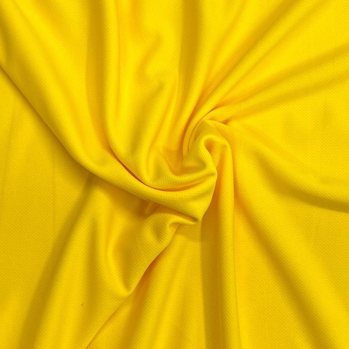 Pound A Metre 3 Metres Premium Sports Jersey Fabric – 55" Wide (Yellow) (Multi Buy)