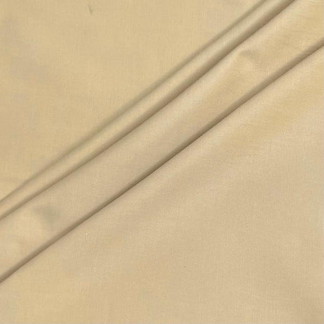 Pound A Metre 3 Metres Premium Stretch Cotton Bengaline Fabric – 45" Wide (Cream)