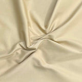 Pound A Metre 3 Metres Premium Stretch Cotton Bengaline Fabric – 45" Wide (Cream)
