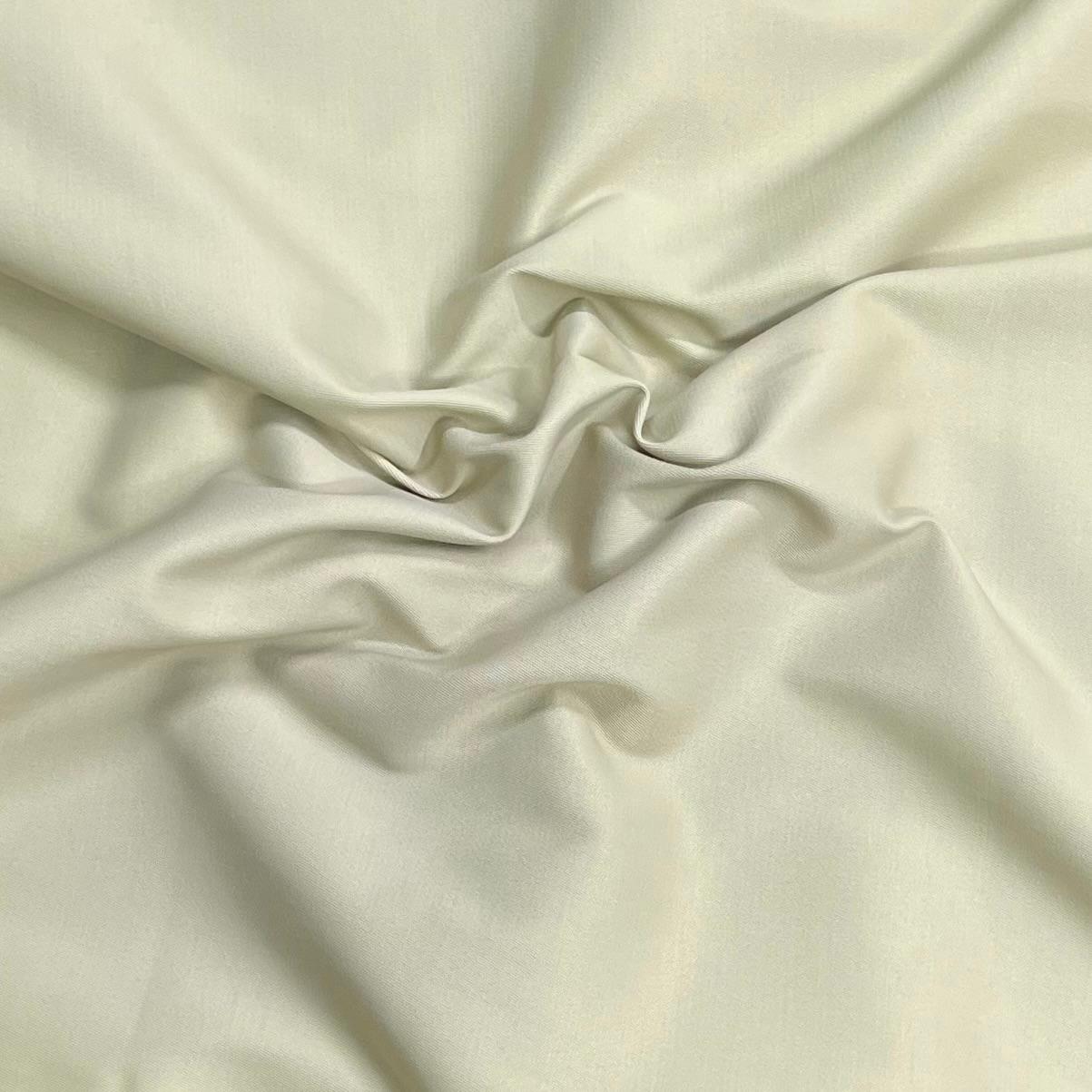 Pound A Metre 3 Metres Premium Stretch Cotton Bengaline Fabric – 45" Wide (Sage)