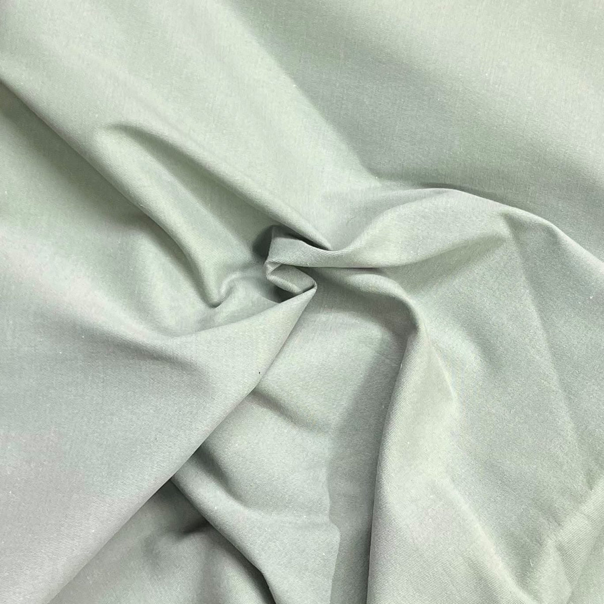 Pound A Metre 3 Metres Premium Stretch Cotton Bengaline Fabric – 45" Wide (Sage)