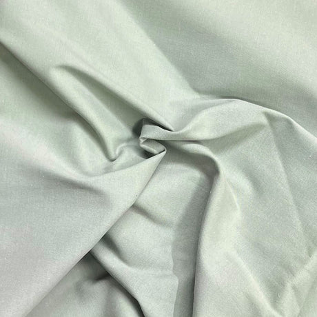 Pound A Metre 3 Metres Premium Stretch Cotton Bengaline Fabric – 45" Wide (Sage)