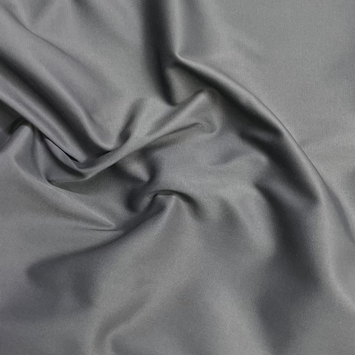 Pound A Metre 3 Metres Premium Stretch Cotton Bengaline Fabric – 45" Wide (Slate Grey)