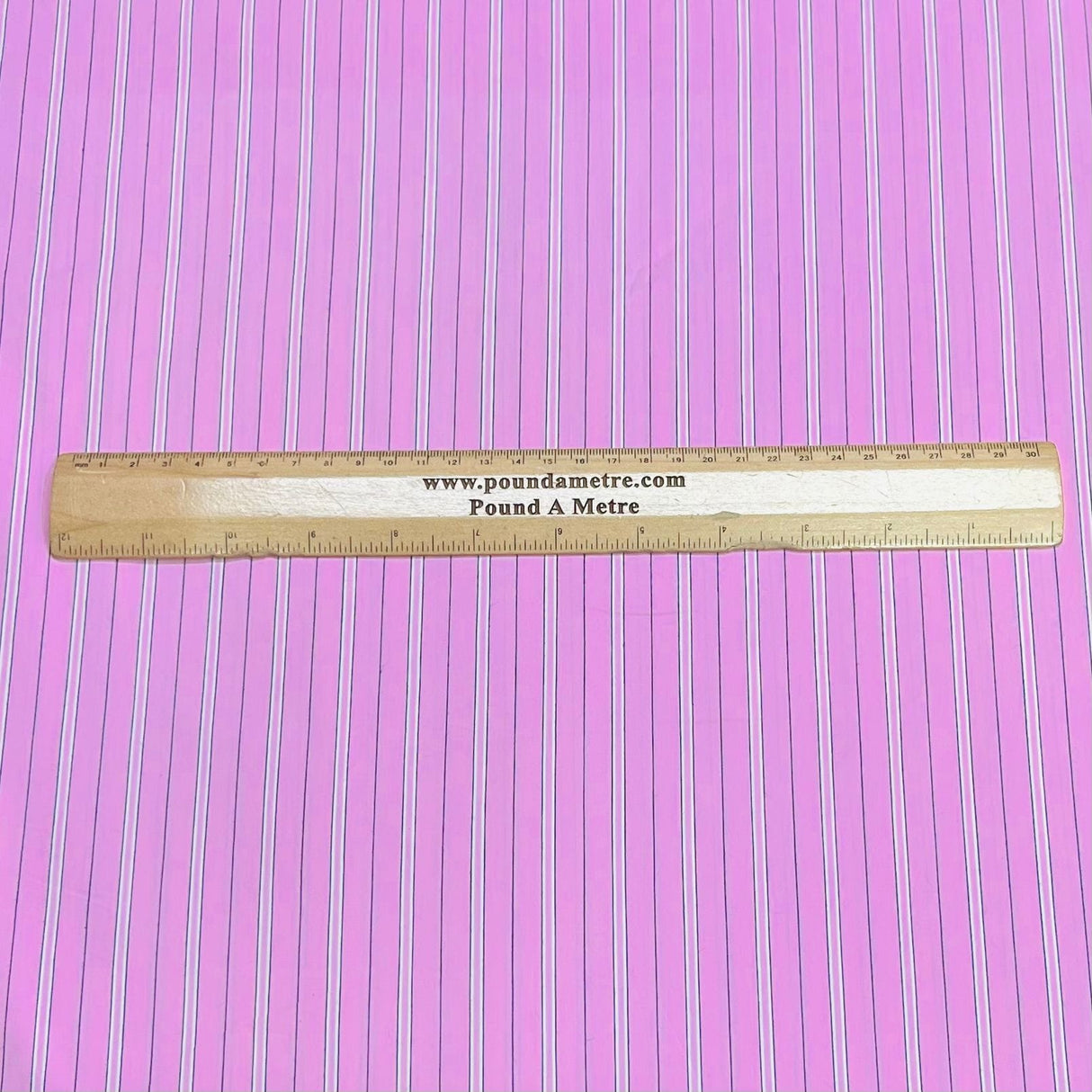 Pound A Metre 3 Metres Premium Stretch Cotton Bengaline Fabric – 55" Wide (Pink)