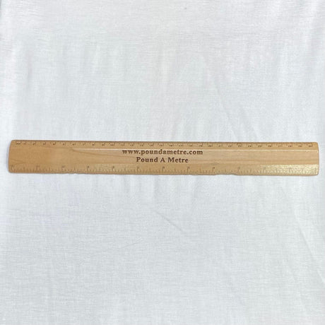 Pound A Metre 3 Metres 3 Metres, Premium Suiting 55" (Silver)