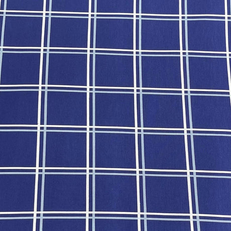 Pound A Metre 3 Metres Premium Summer Printed Jersey Fabric – 55" Wide (Checks)