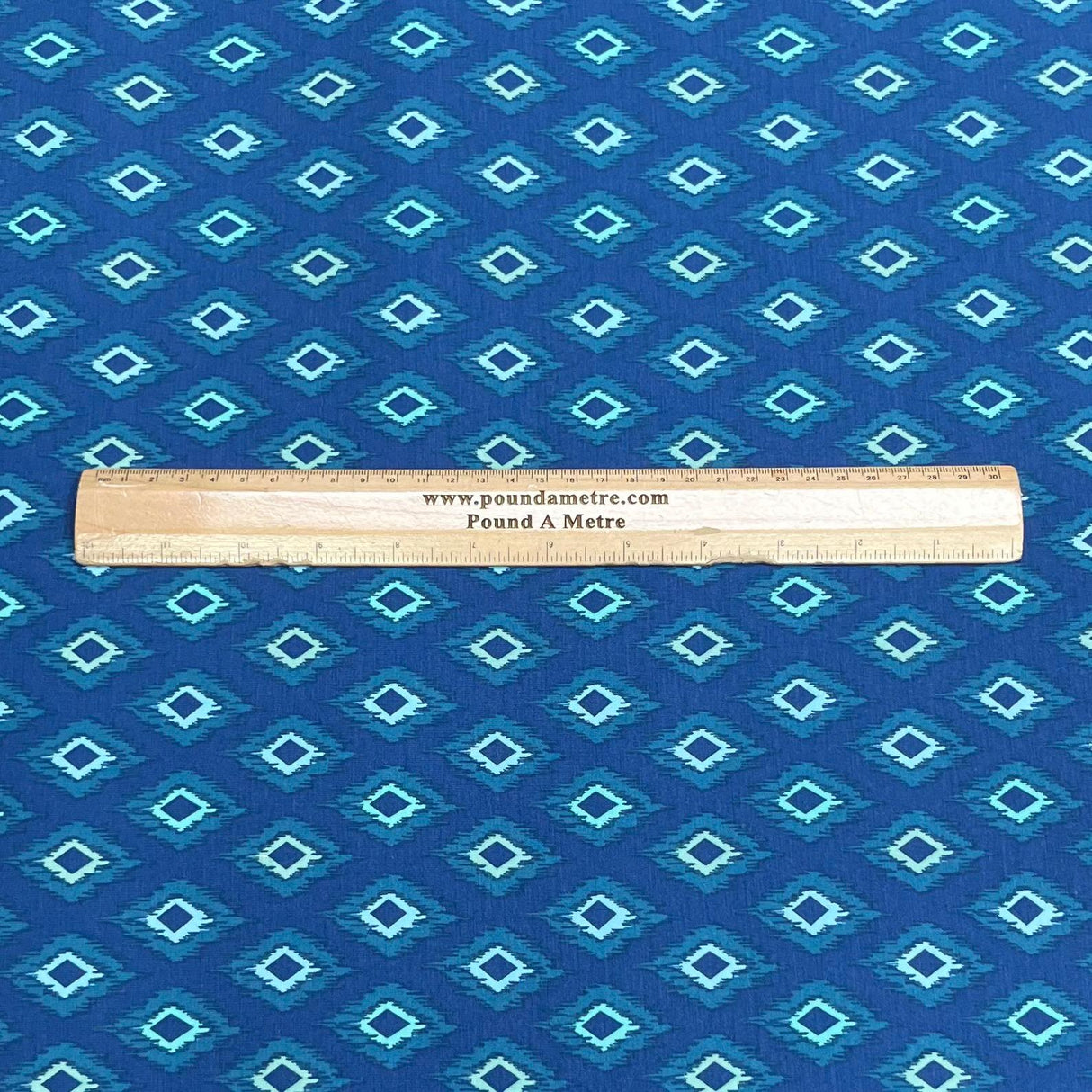 Pound A Metre 3 Metres Premium Summer Printed Jersey Fabric – 55" Wide (Diamond)