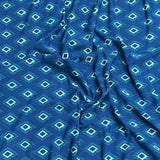 Pound A Metre 3 Metres Premium Summer Printed Jersey Fabric – 55" Wide (Diamond)