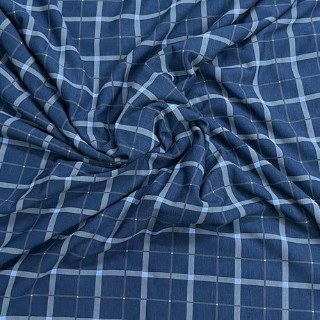 Pound A Metre 3 Metres Premium Summer Printed Jersey Fabric – 55" Wide (Squares)