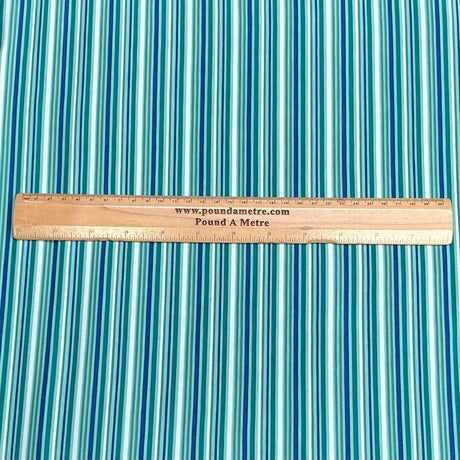 Pound A Metre 3 Metres Premium Summer Printed Jersey Fabric – 55" Wide (Stripes)