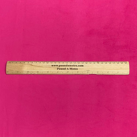 Pound A Metre 3 Metres Premium Super Soft Cotton Needle Corduroy- 55" Wide (Cerise)