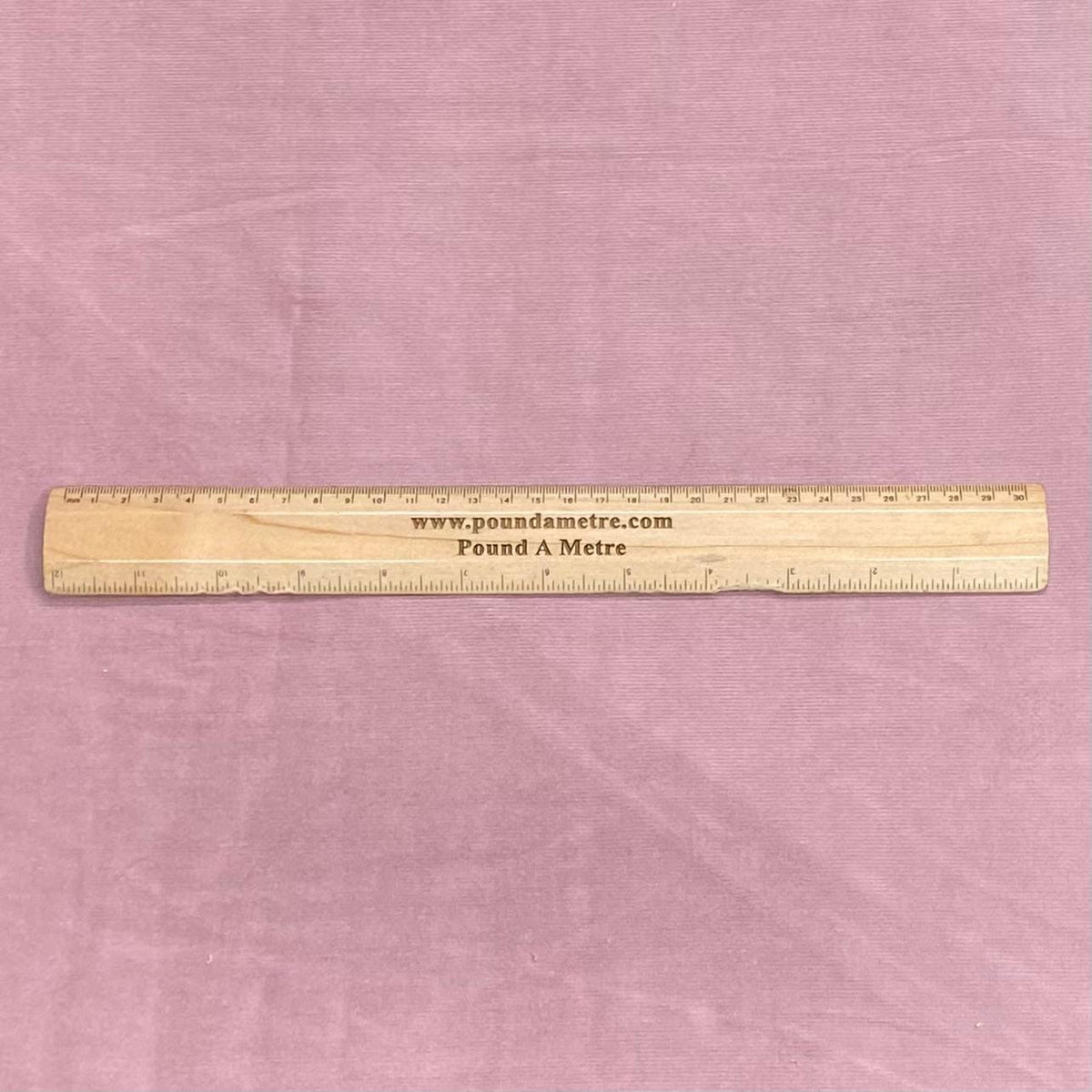 Pound A Metre 3 Metres Premium Super Soft Cotton Needle Corduroy- 55" Wide (Mauve)