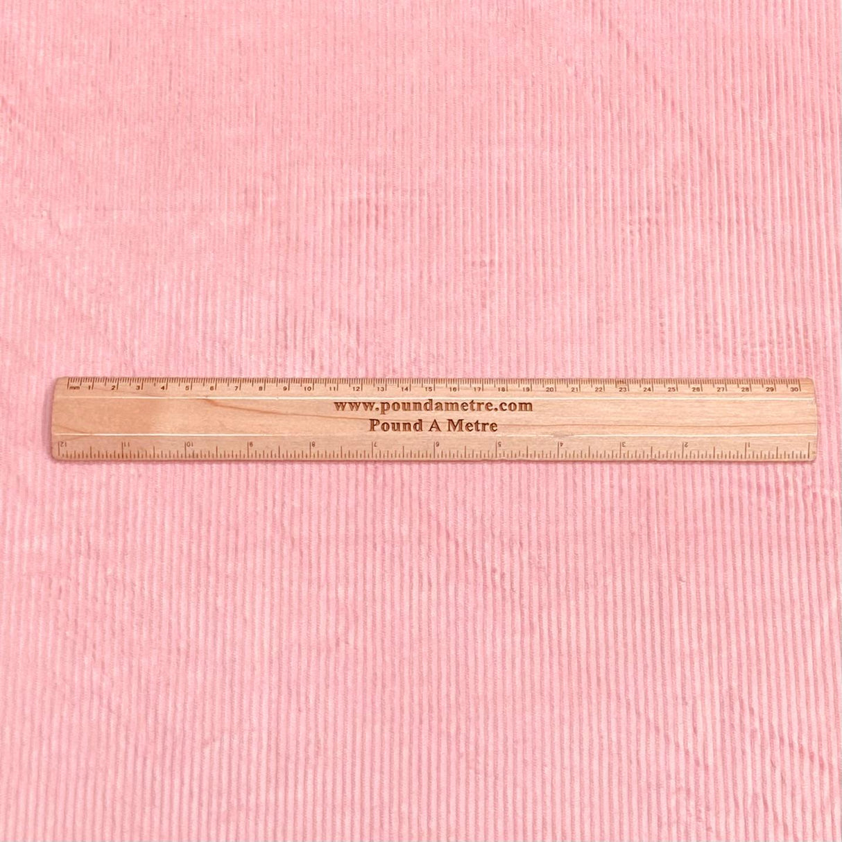 Pound A Metre 3 Metres 3 Metres Premium Super Soft Cotton Needle Corduroy- 55" Wide (Pink)