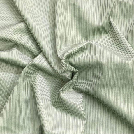 Pound A Metre 3 Metres Premium Super Soft Cotton Needle Corduroy- 55" Wide (Sage)