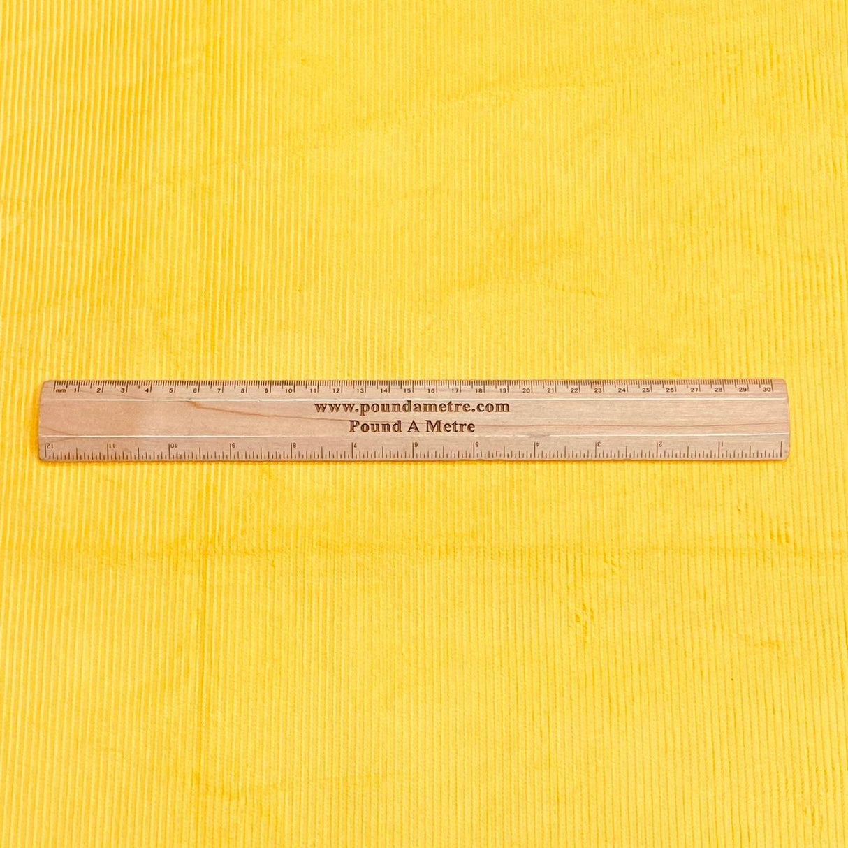 Pound A Metre 3 Metres 3 Metres Premium Super Soft Cotton Needle Corduroy- 55" Wide (Yellow)