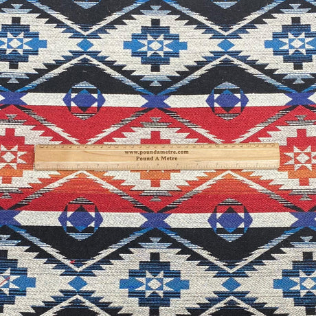 Pound A Metre 3 Metres 3 Metres Premium Textured Panama 55" Wide- (Design)