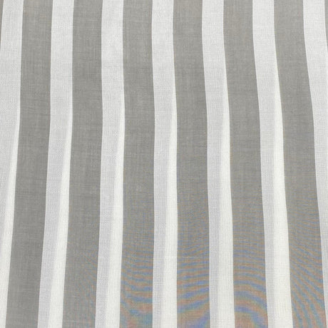 Pound A Metre 3 Metres Premium Turkish Viscose- 55" Wide (Light Grey Stripes)