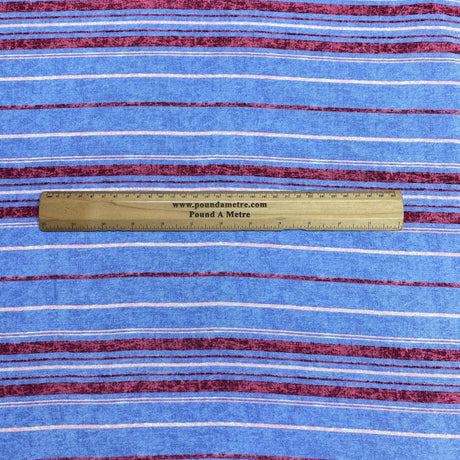 Pound A Metre 3 Metres Premium Turkish Viscose- 55" Wide (Stripes)