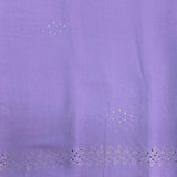 Pound A Metre 3 Metres Premium Two-Tone Crepe Fabric – 45" Wide (Lilac)