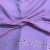 Pound A Metre 3 Metres Premium Two-Tone Crepe Fabric – 45" Wide (Lilac)