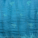 Pound A Metre 3 Metres Premium Two-Tone Crepe Fabric – 45" Wide (Teal)
