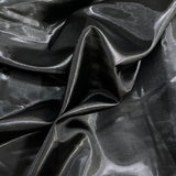 Pound A Metre 3 Metres Premium Wet Look Jersey - 55" wide (Black)