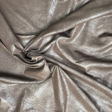 Pound A Metre 3 Metres 3 Metres Premium Wet Look Jersey - 55" wide (Dark Brown)