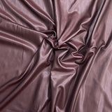 Pound A Metre 3 Metres 3 Metres Premium Wet Look Jersey - 55" wide (Dark Maroon)