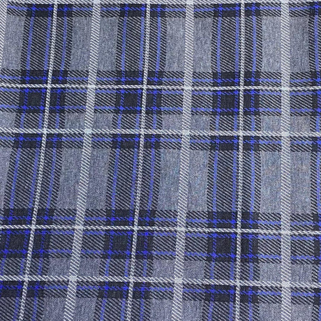 Pound A Metre 3 Metres Premium Wool Effect Jersey – 55” Wide - (Checks) (EOL)