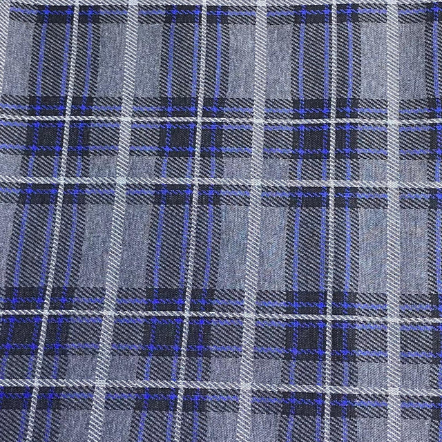 Pound A Metre 3 Metres Premium Wool Effect Jersey – 55” Wide - (Checks) (EOL)