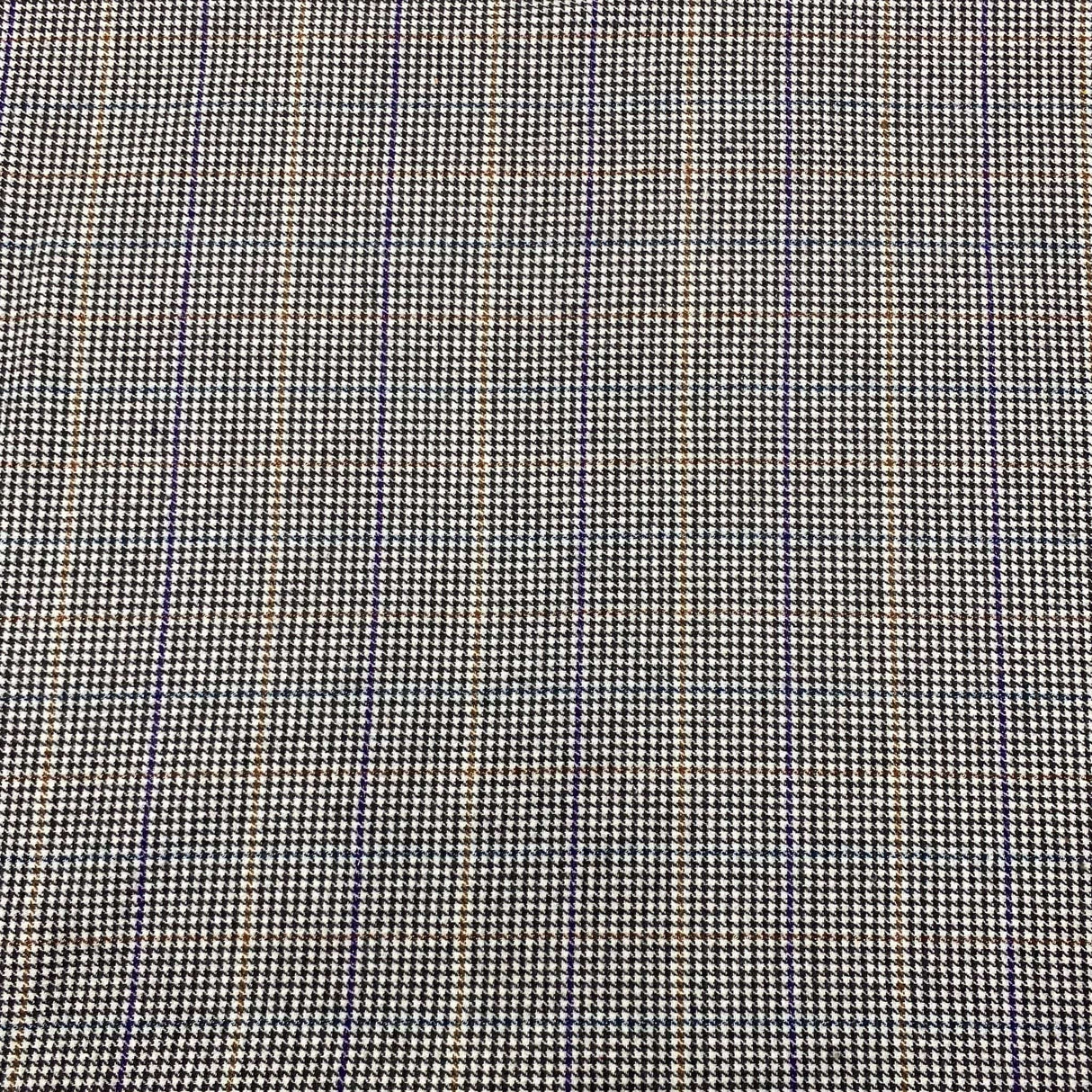 Pound A Metre 3 Metres 3 Metres Premium Wool Fabric 55" Wide  (Grey & Purple)