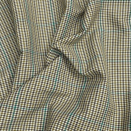 Pound A Metre 3 Metres 3 Metres Premium Wool Rich Fabric 55" Wide (Beige & Green)