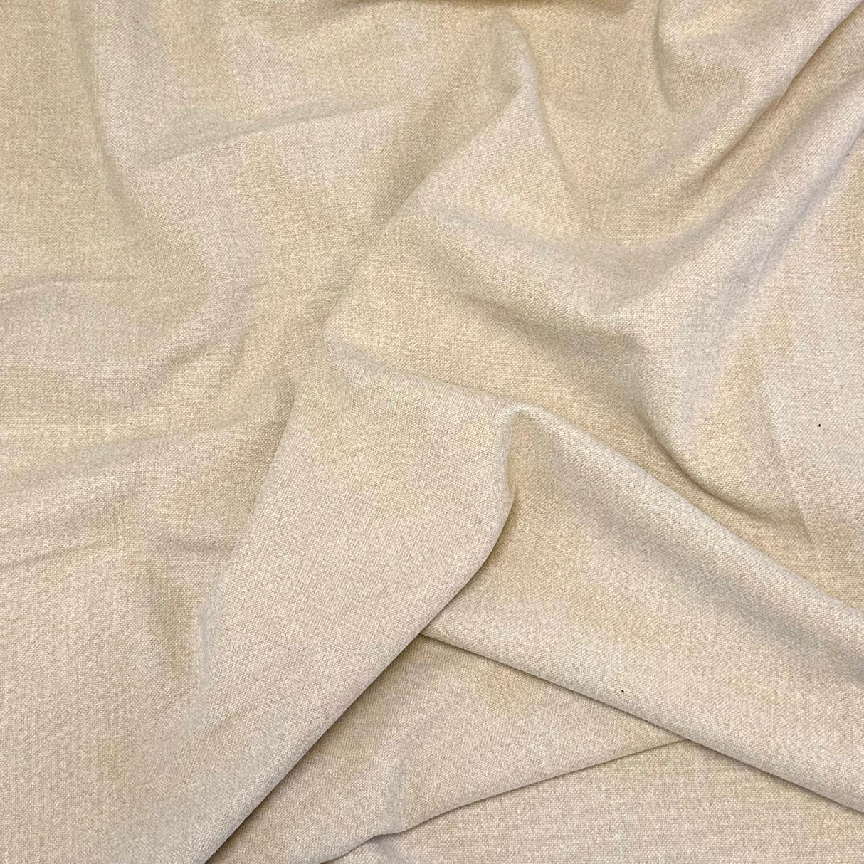 Pound A Metre 3 Metres 3 Metres Premium Wool Rich Fabric 55" Wide (Beige)