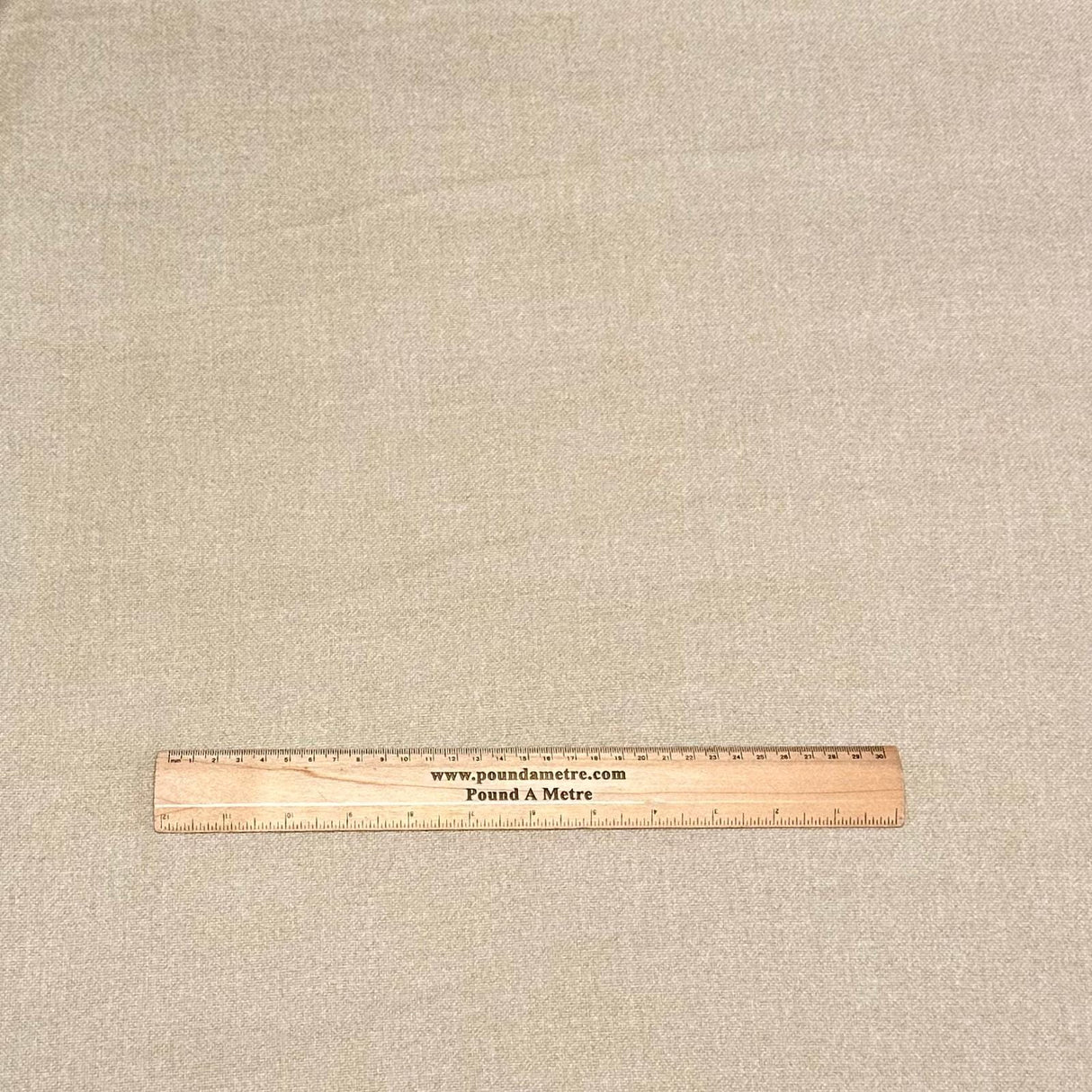 Pound A Metre 3 Metres 3 Metres Premium Wool Rich Fabric 55" Wide (Beige)