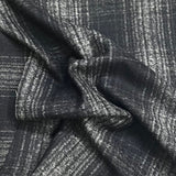 Pound A Metre 3 Metres Premium Wool Rich Fabric 55" Wide (Black)