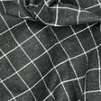 Pound A Metre 3 Metres 3 Metres Premium Wool Rich Fabric 55" Wide (Black & White)