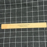 Pound A Metre 3 Metres 3 Metres Premium Wool Rich Fabric 55" Wide (Black & White)